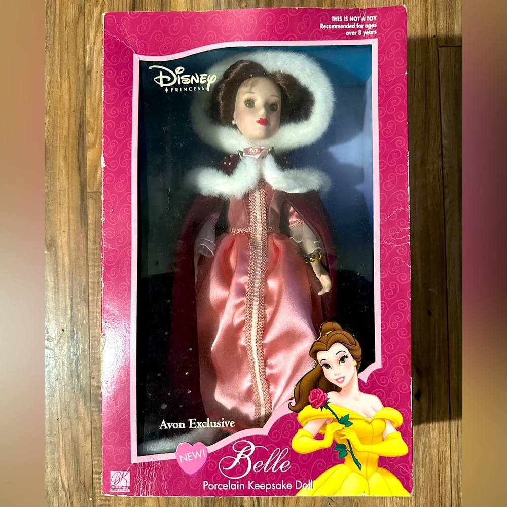 Disney Princess Belle porcelain collectible doll - Picture 1 of 7